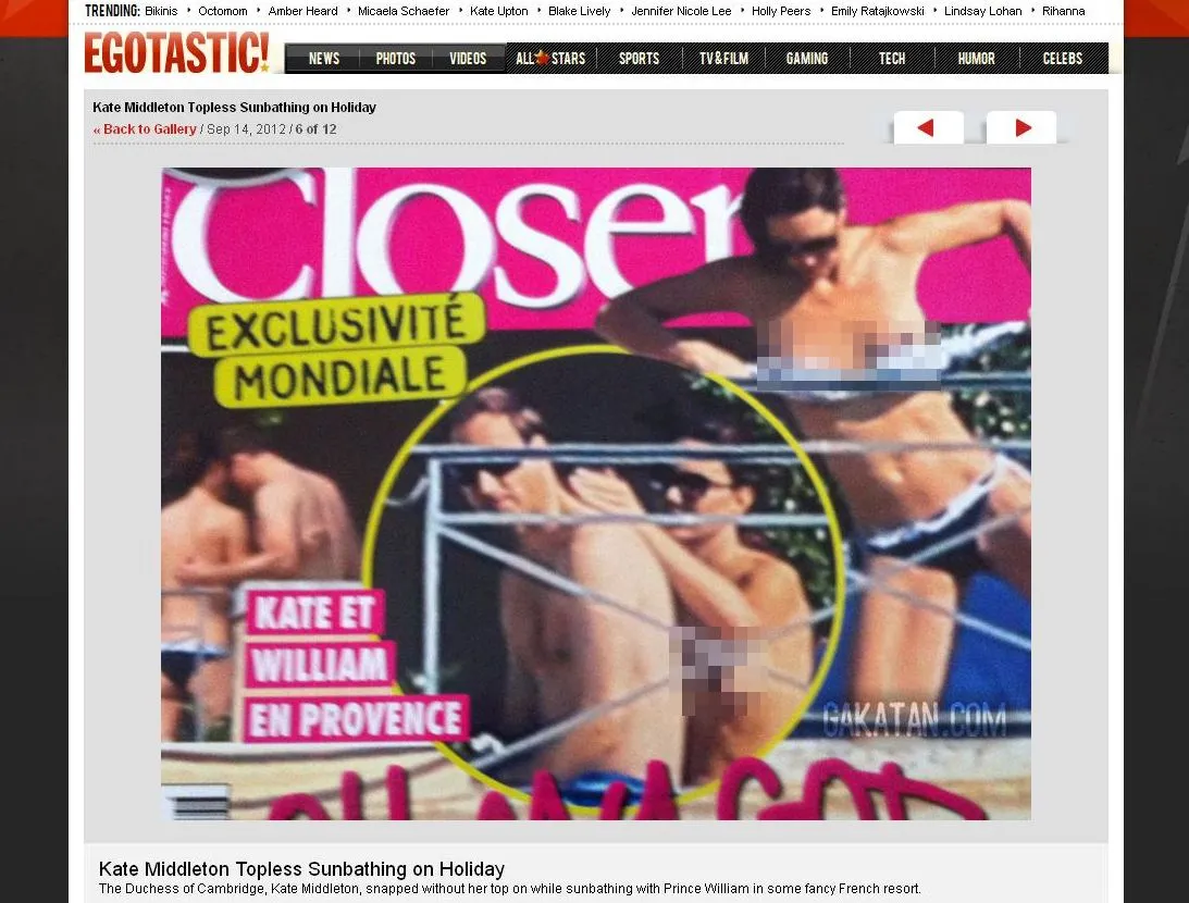 Księżna Kate topless. Skandal w Wielkiej Brytanii