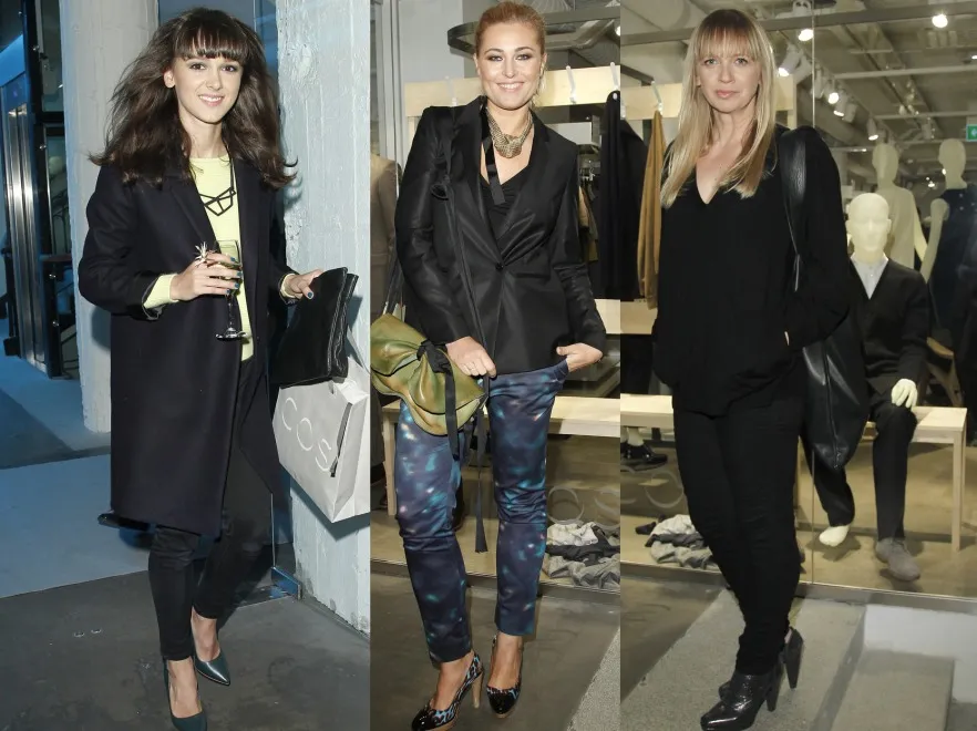 Tłum znanych Polek w butiku COS