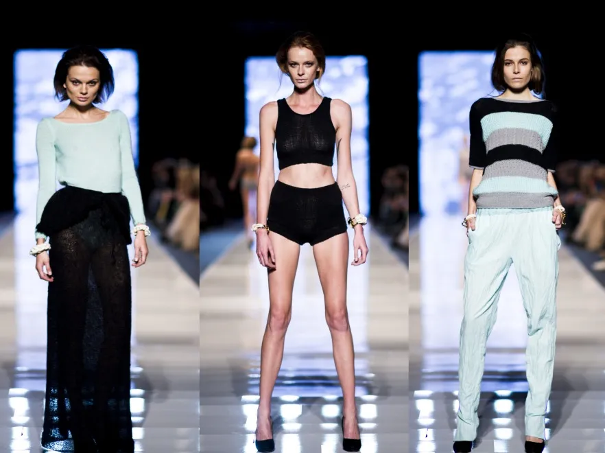 Roboty ręczne - pokaz kolekcji na Fashion Week Poland 2012