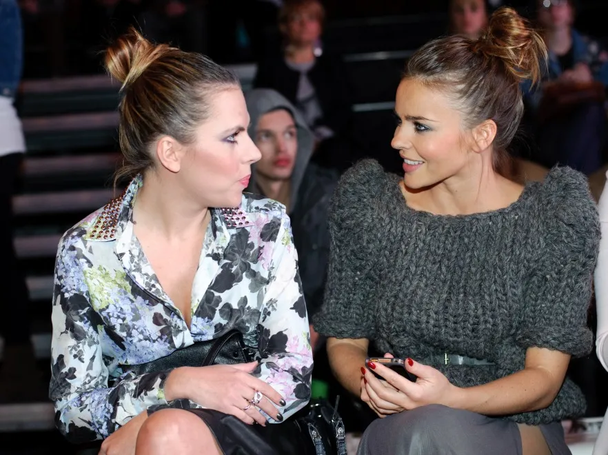 Tropicielki trendów: Kwaśniewska i Herbuś nierozłączne na Fashion Week Poland