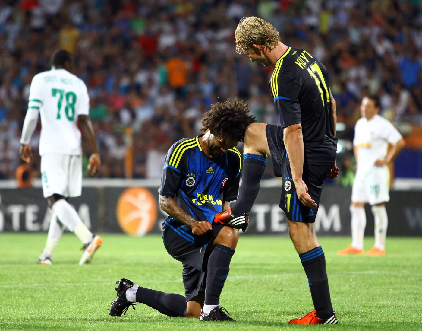 Christian Baroni i Dirk Kuyt