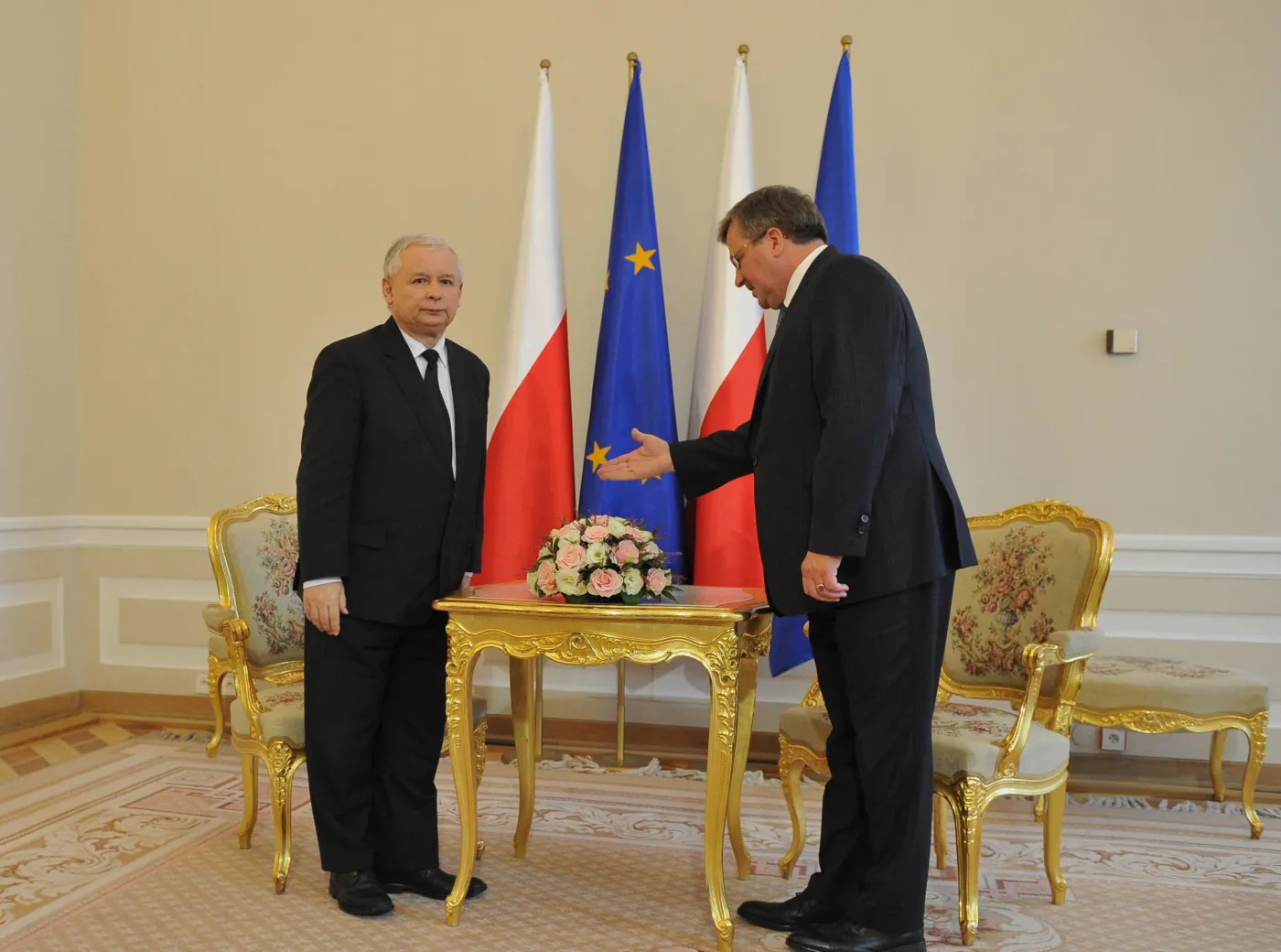 Jarosław Kaczyński Bronisław Komorowski