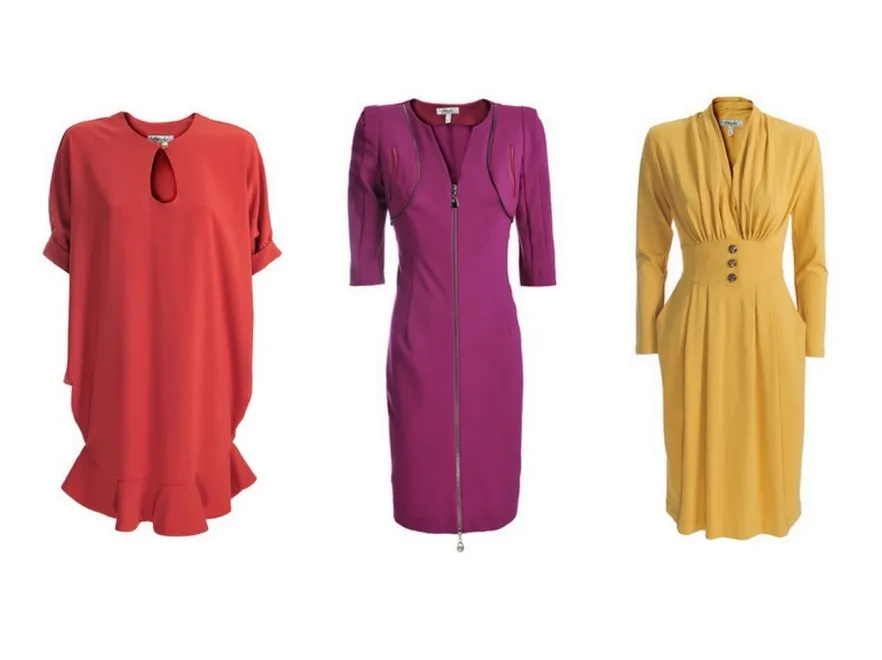 Zoom na sukienki z rękawem