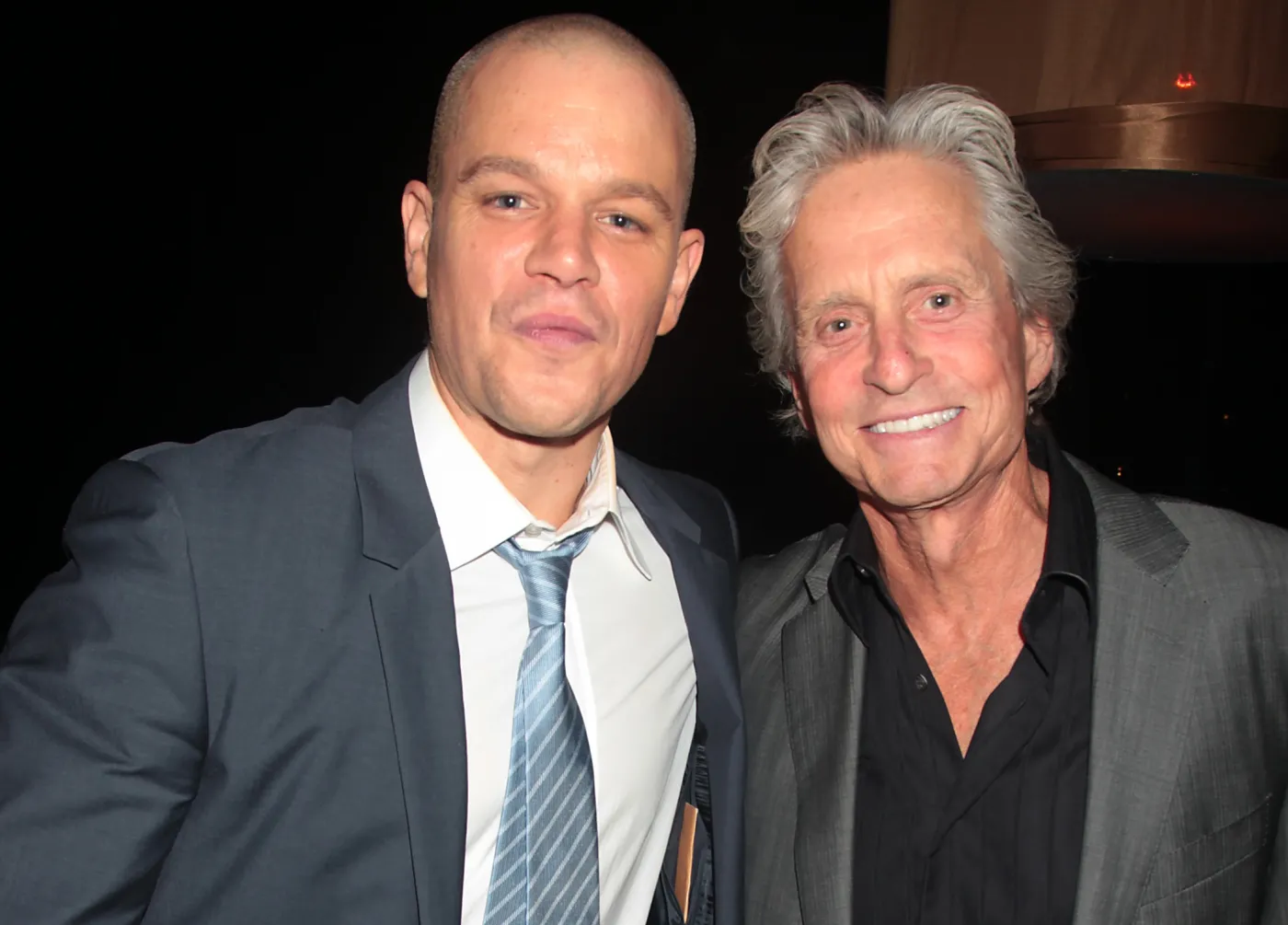 Michael Douglas i Matt Damon