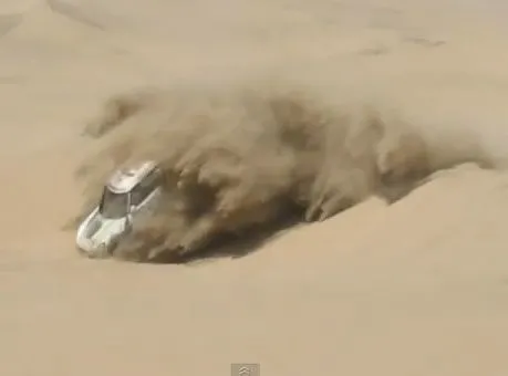 Wypadek Krzysztofa Hołowczyca