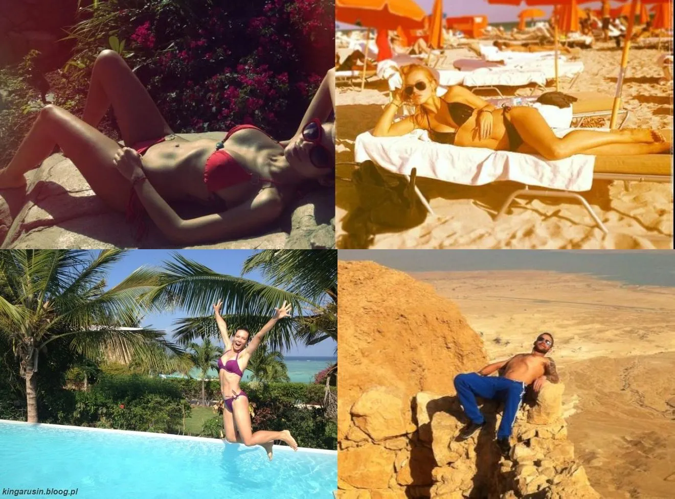 polskie gwiazdy na wakacjach