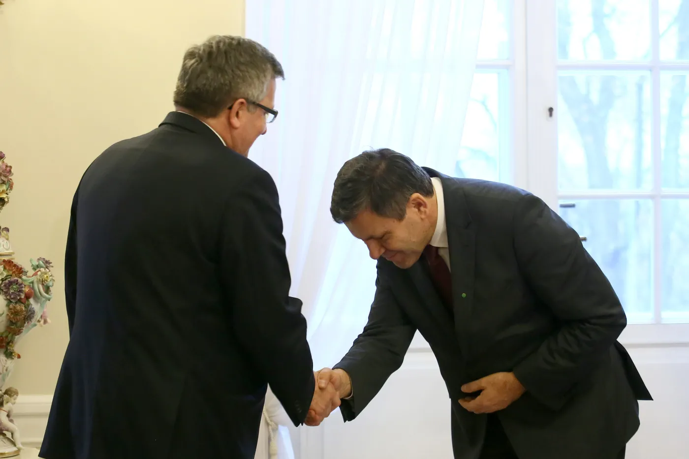 Bronisław Komorowski i Janusz Piechociński