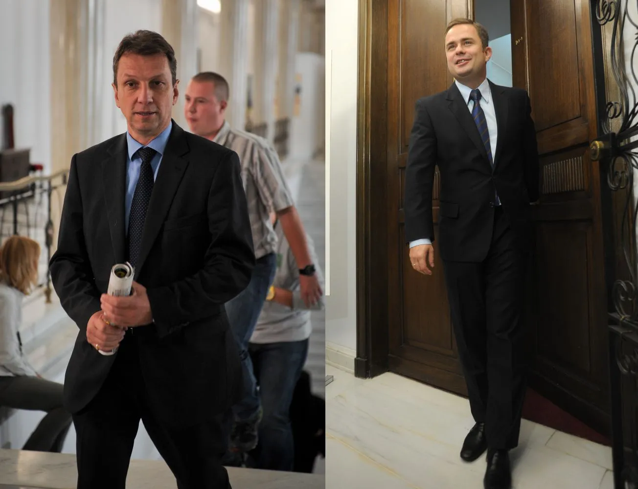 Andrzej Halicki i Adam Hofman