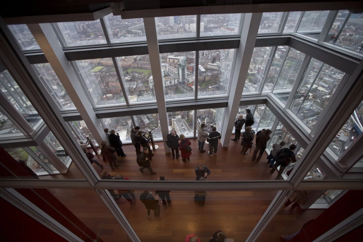 Taras widokowy; wieżowiec "The Shard"