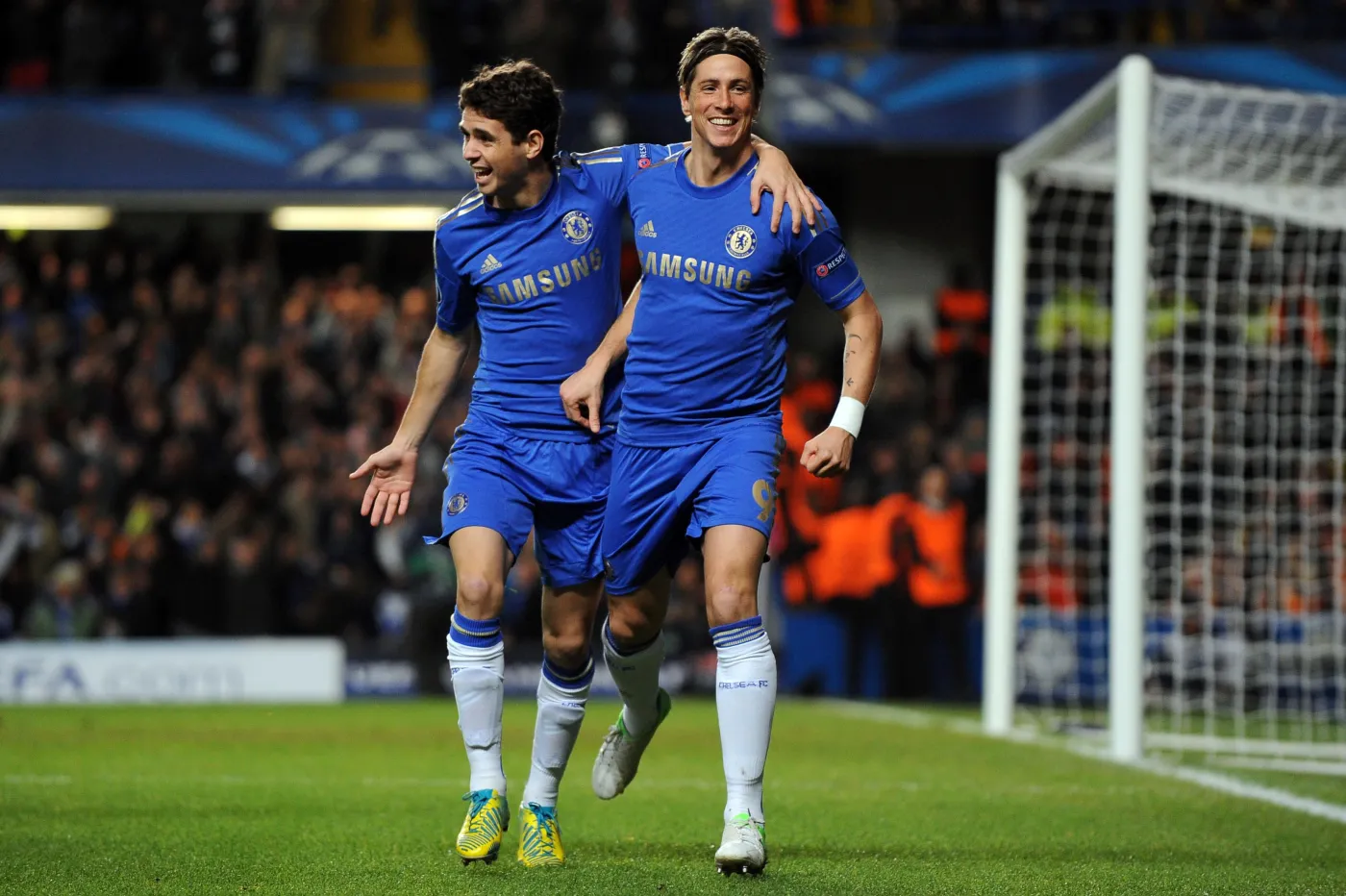 Eden Hazard i Fernando Torres