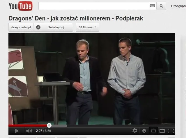 Swoim pomysłem rozbawili biznesmenów. Oto twórcy "podpieraka"