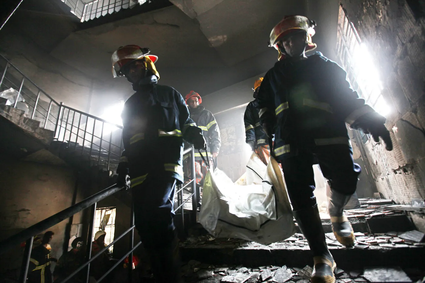 Pożar fabryki w Bangladeszu