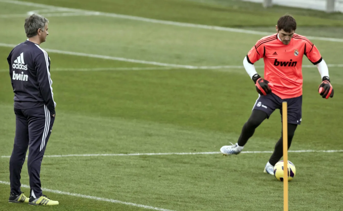 Jose Mourinho i Iker Casillas