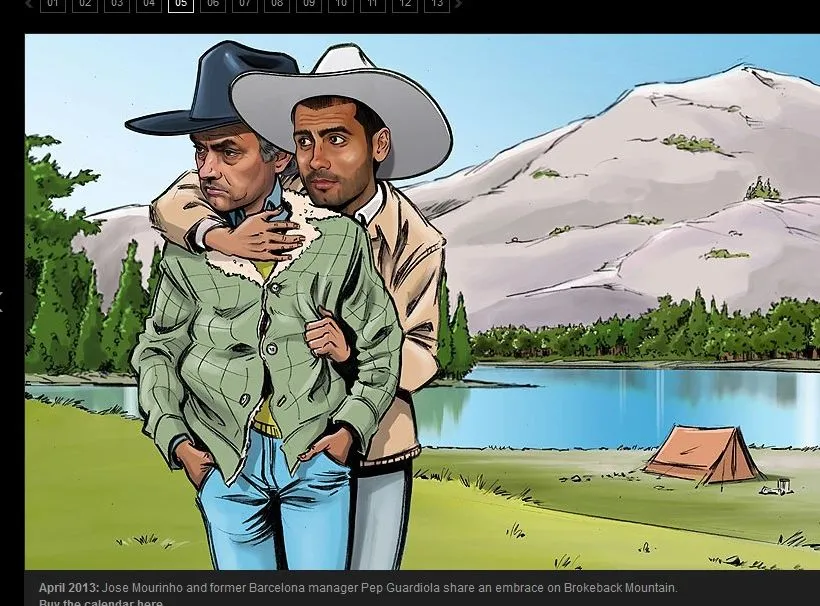 "Sexy Managers Calendar 2013"