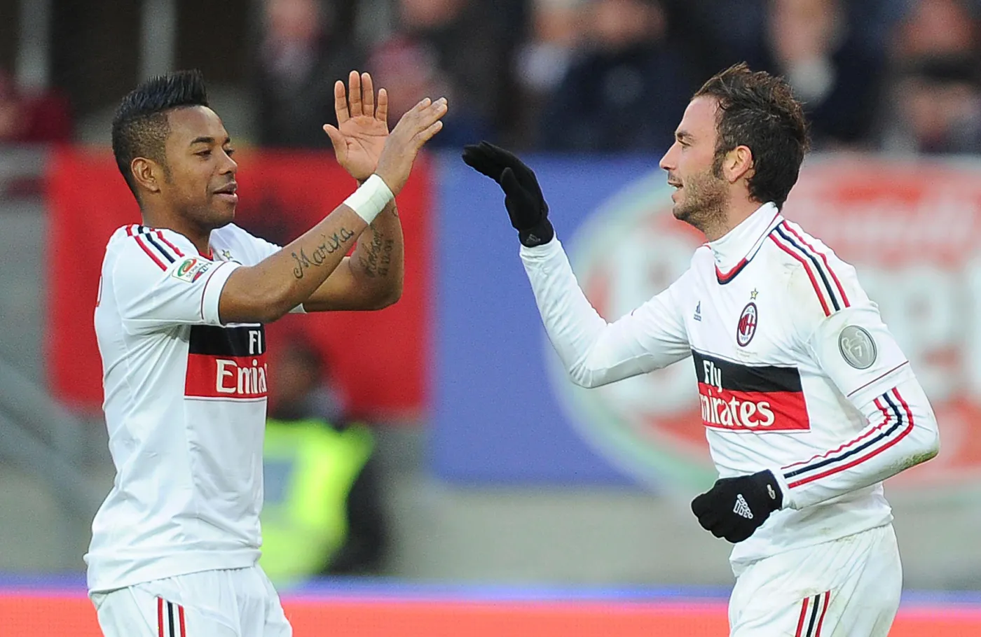 Giampaolo Pazzini i Robinho