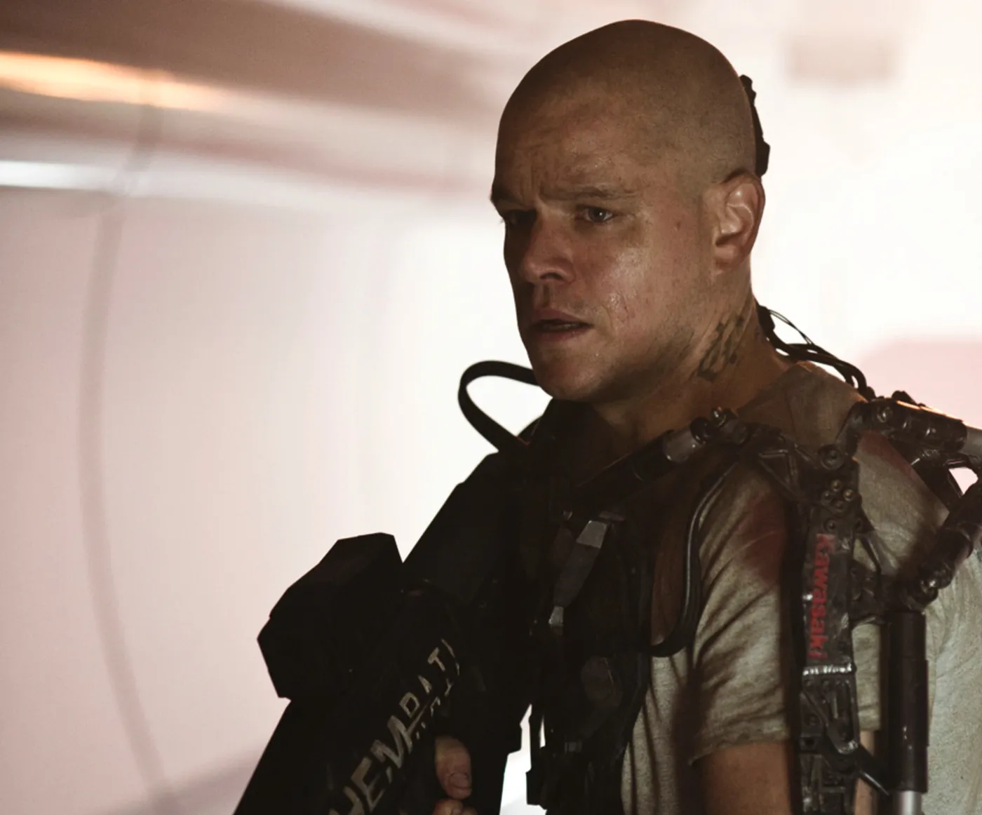 Matt Damon w filmie "Elizjum"