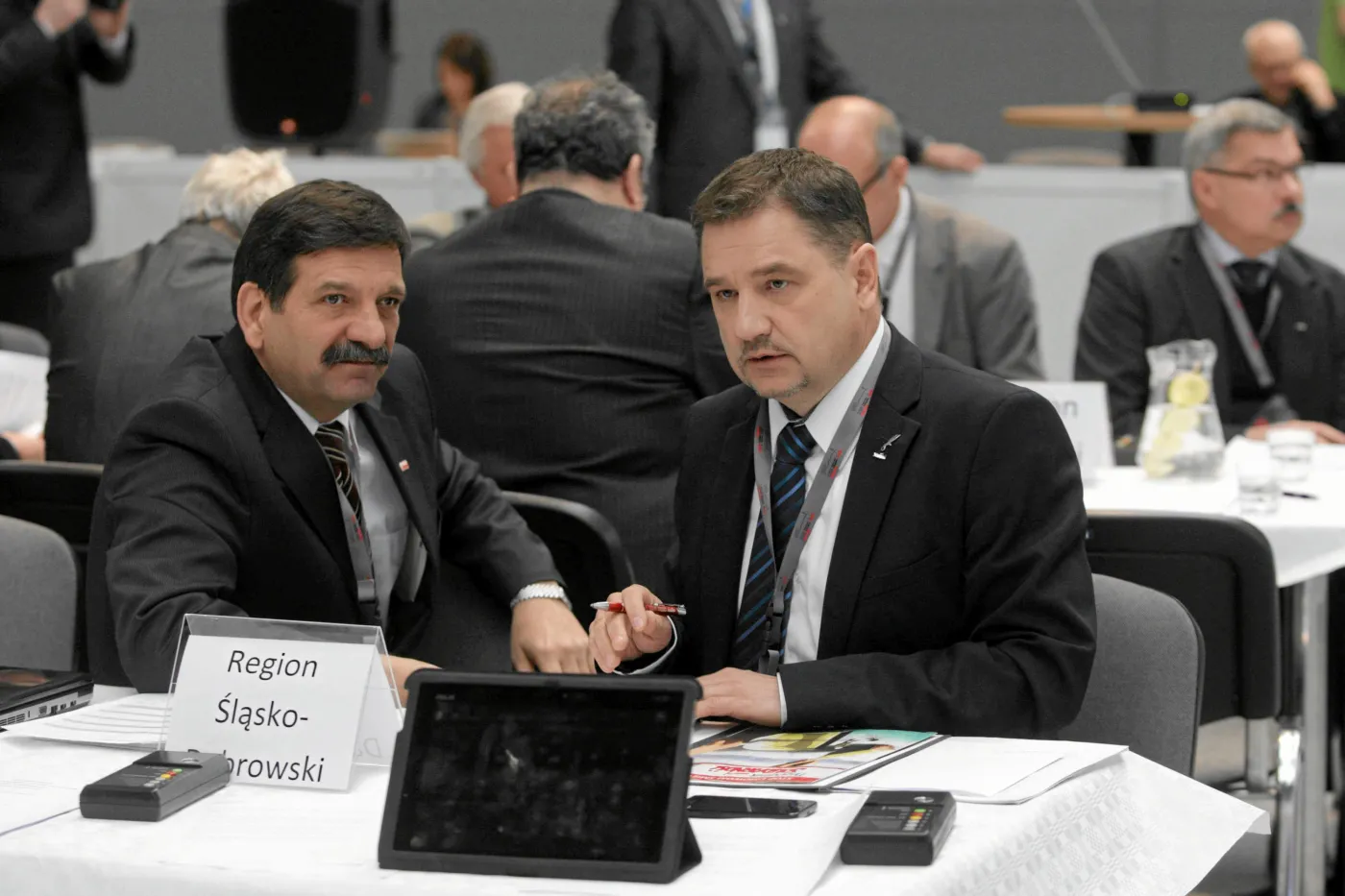 Janusz Śniadek i Piotr Duda