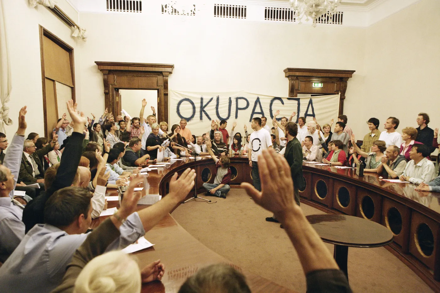 Szkic do stałej kolekcji Muzeum Sztuki Nowoczesnej