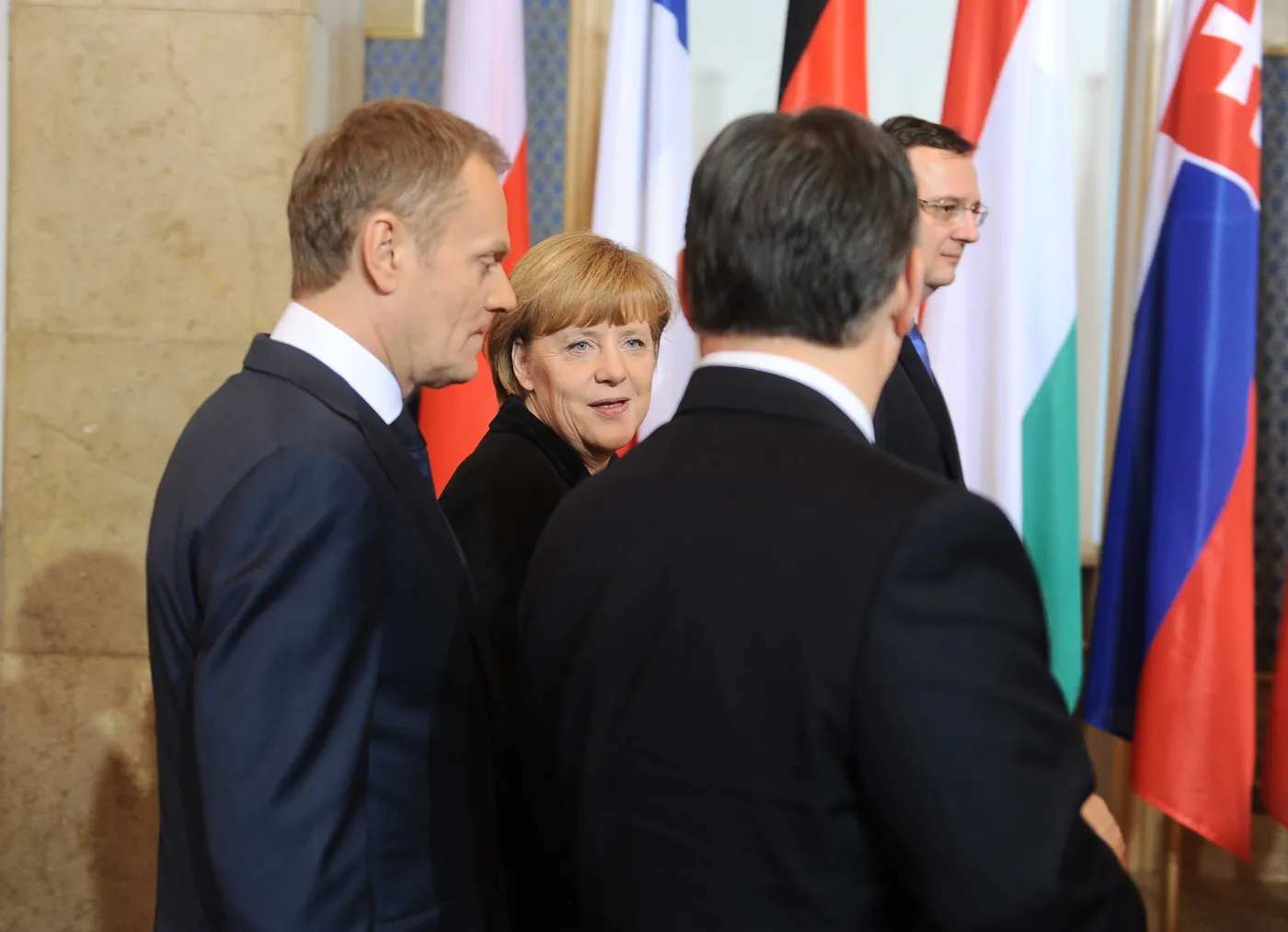 Donald Tusk i Angela Merkel