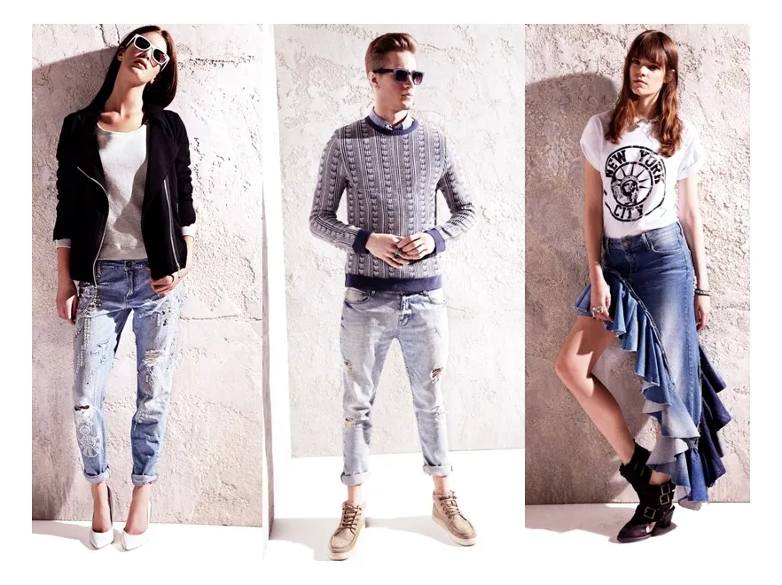 Dżinsowe kombinacje: kolekcja Denim Look River Island