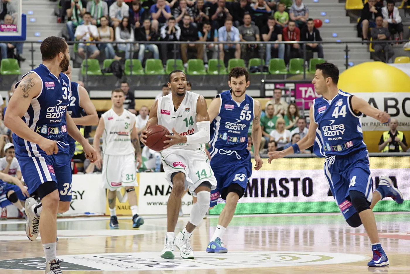 Stelmet Zielona Góra lepszy w drugim meczu półfinałowym