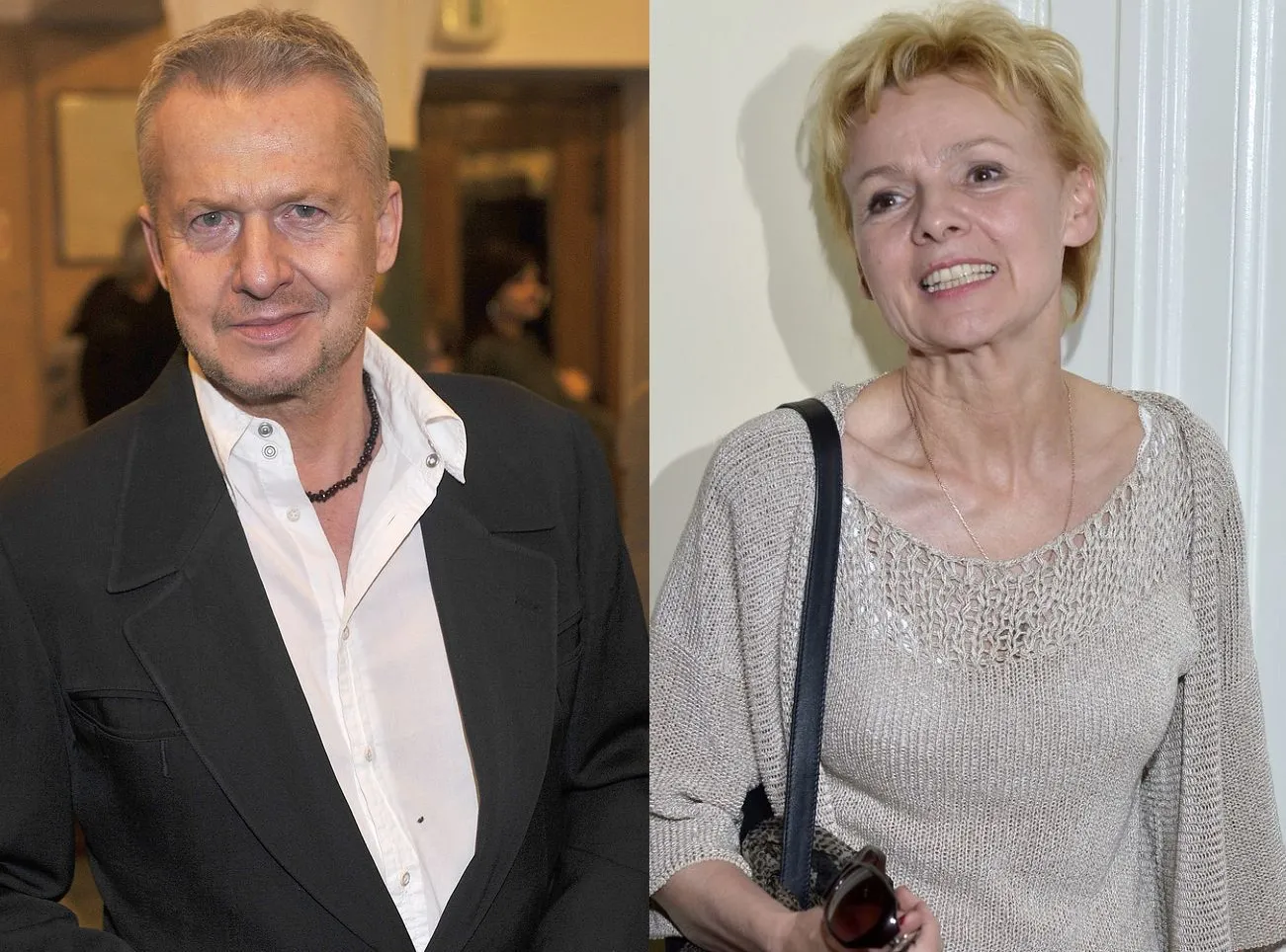 Bogusław Linda i Ewa Wencel