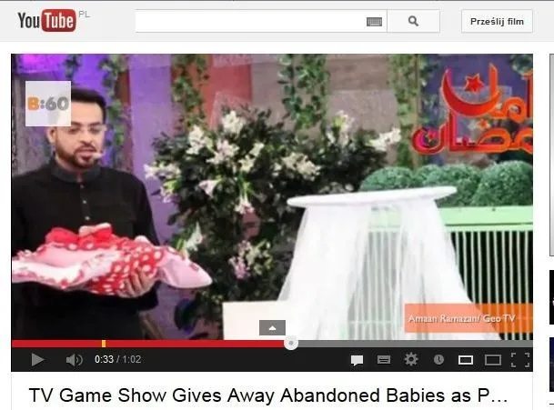 pakistański teleturniej "Aman Ramazan"