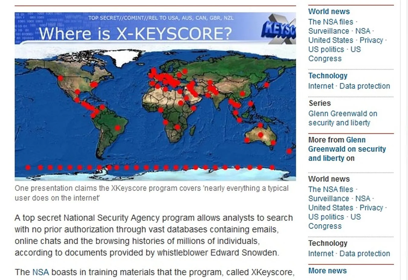 XKeyscore to inwigilacja większa niż PRISM - Dziennik.pl