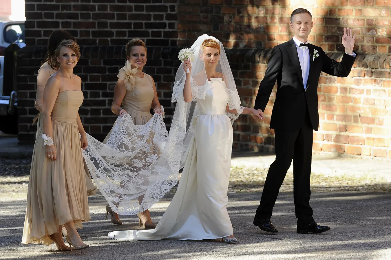 Bajkowy ślub Katarzyny Zielińskiej i Wojciecha Domańskiego