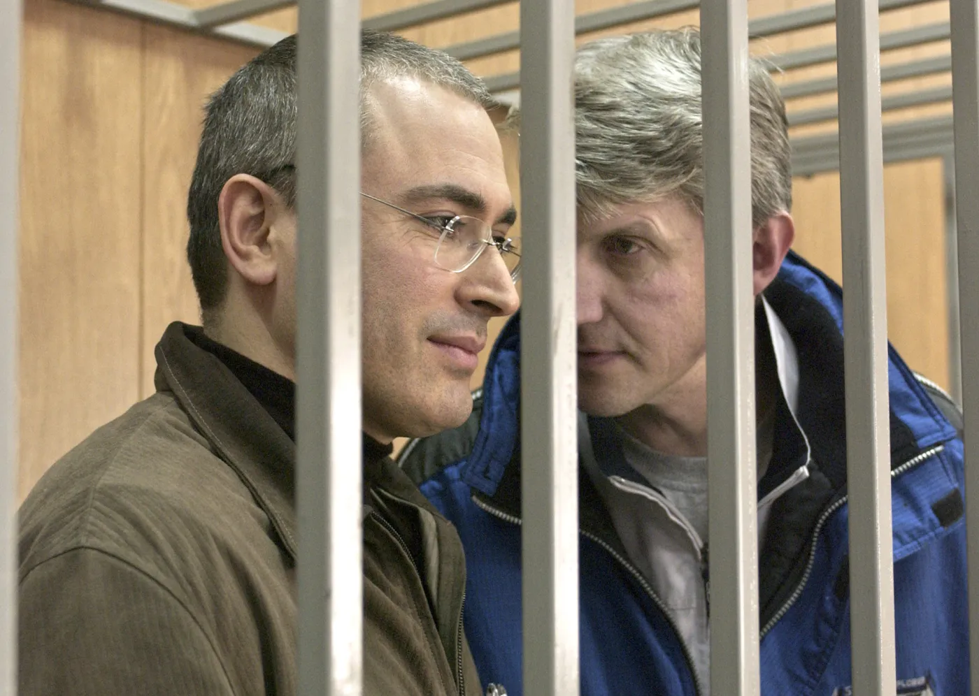 Michaił Chodorkowski i Płaton Lebiediew