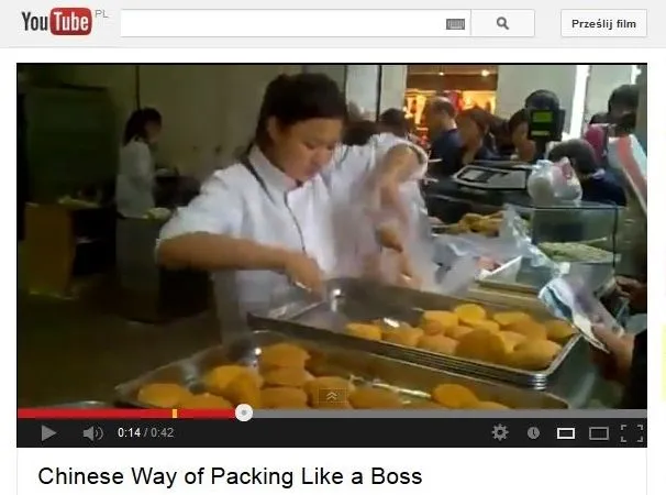 W Chinach pracują najszybsi ekspedienci na świecie [WIDEO]