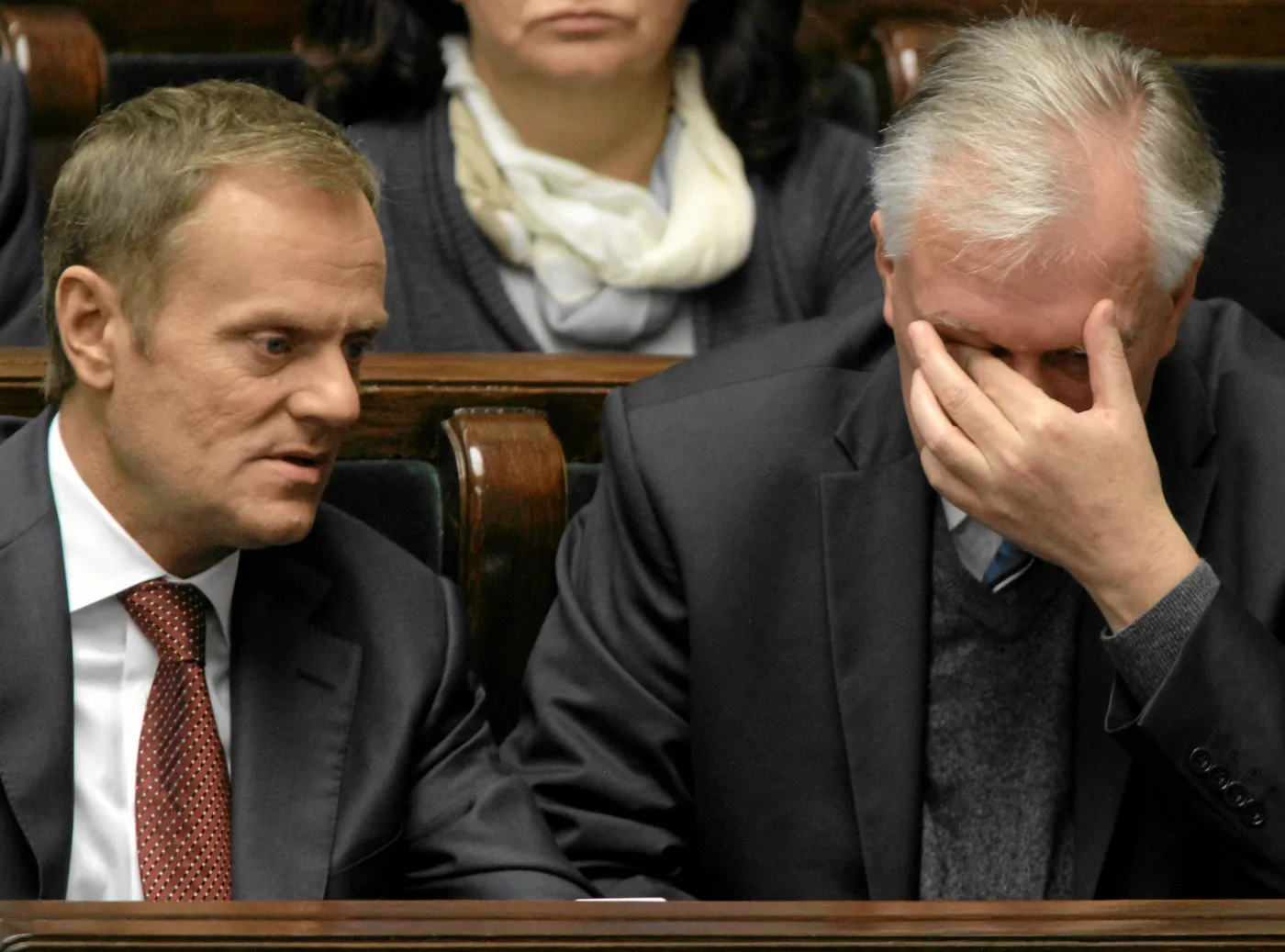 Donald Tusk i Jarosław Gowin