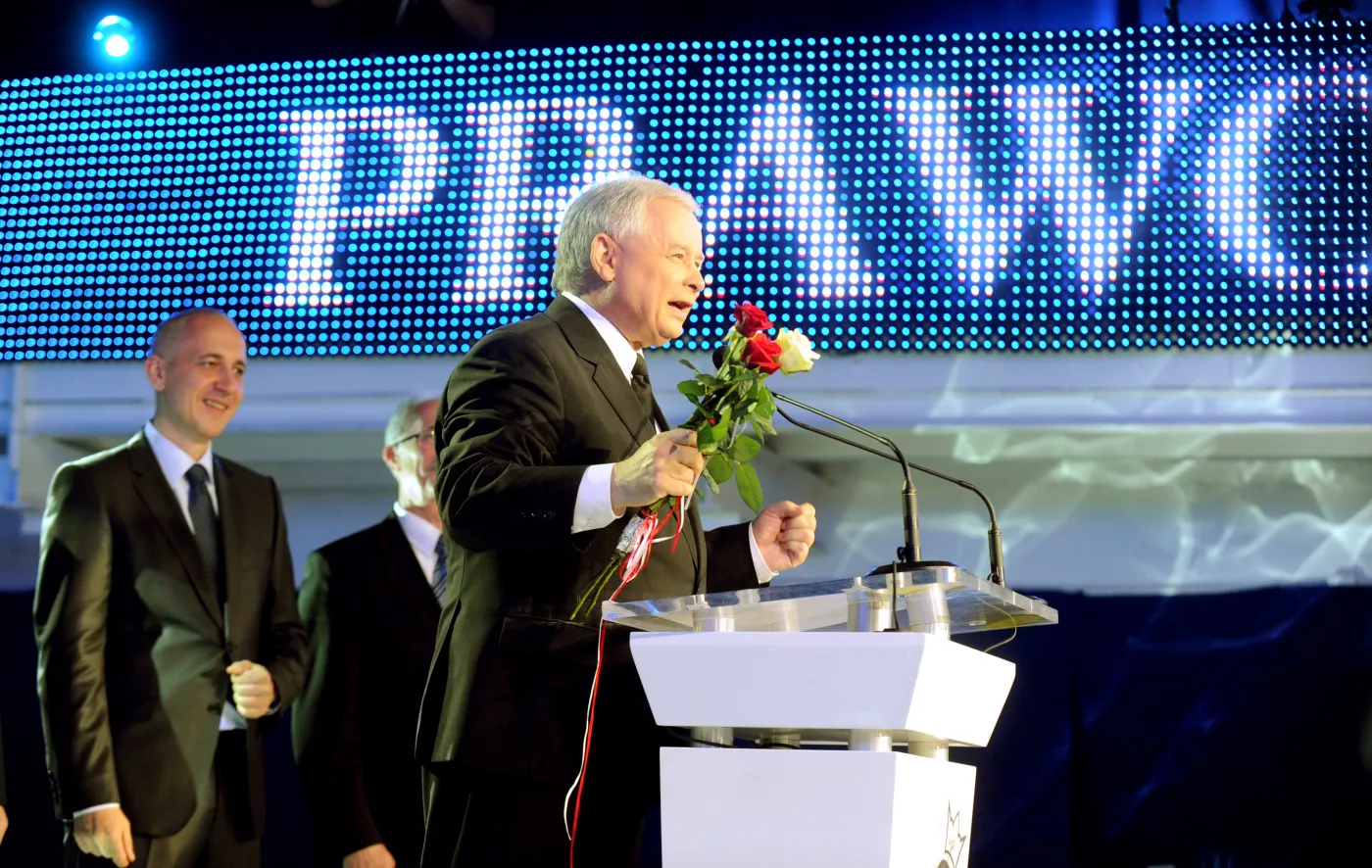 Joachim Brudziński i Jarosław Kaczyński