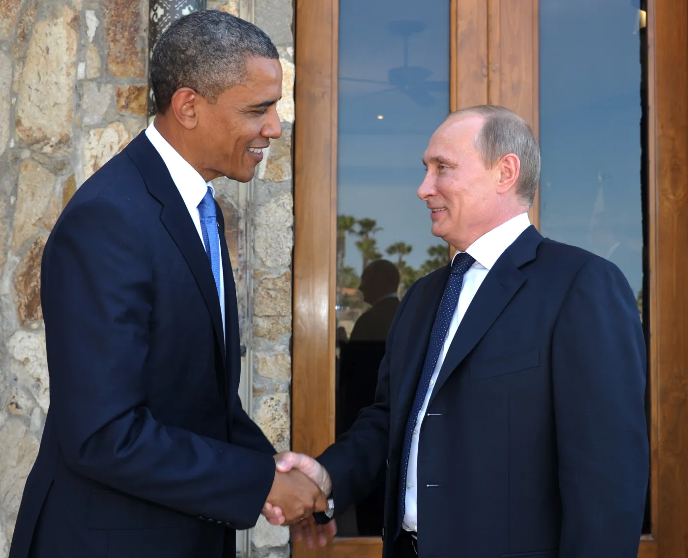 Barack Obama i Władimir Putin