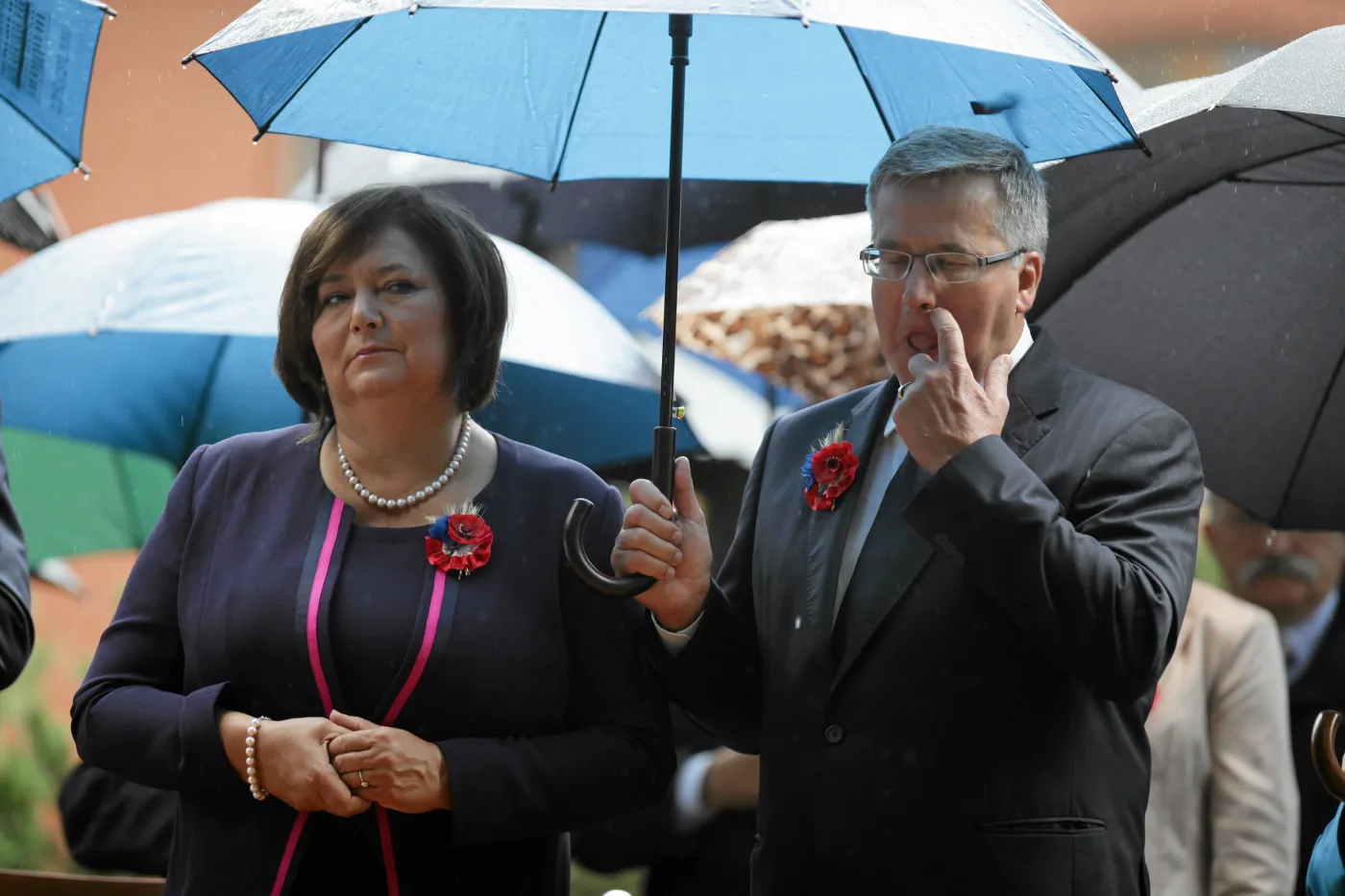 Pieczenie chleba, szczypta tabaki, czyli prezydent na dożynkach w Spale. ZDJĘCIA