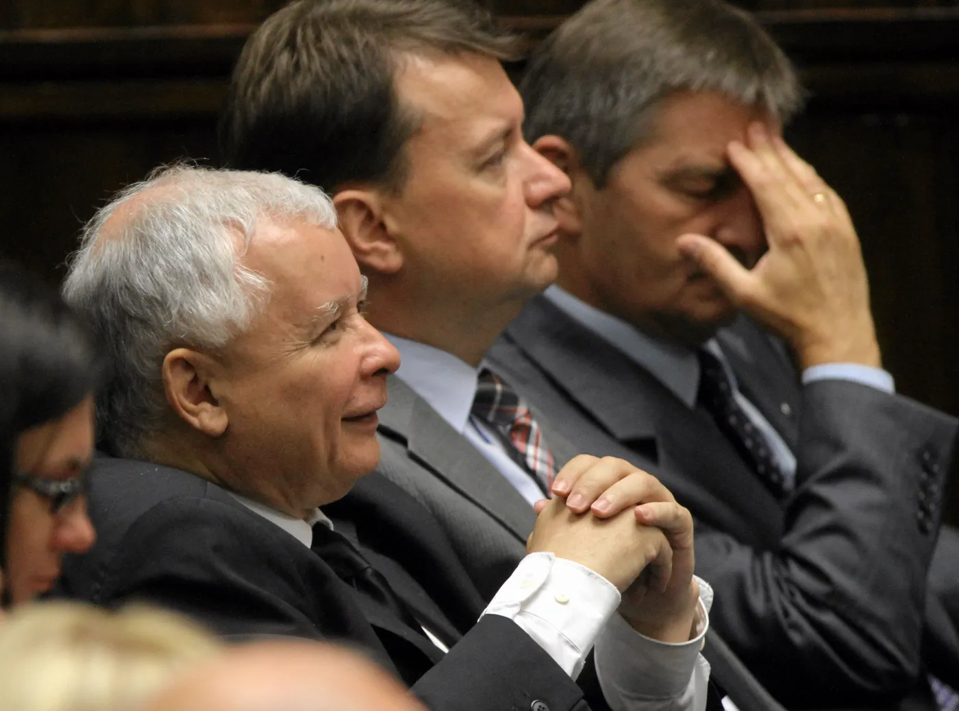 Jarosław Kaczyński w Sejmie