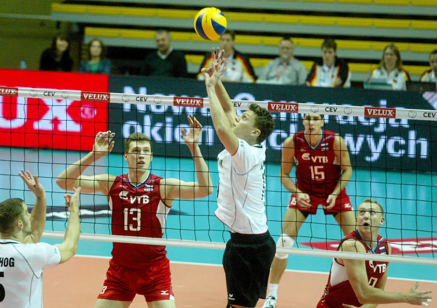 Mecz siatkarzy Rosja - Niemcy