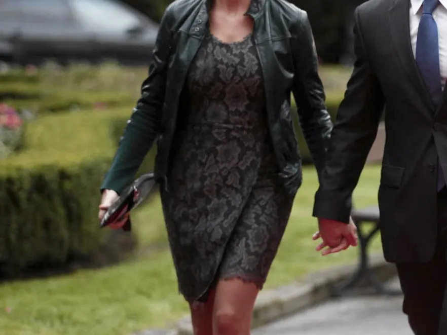 Dentystka w ciele bogini: żona ministra Nowaka zadała szyku na urodzinach Wałęsy