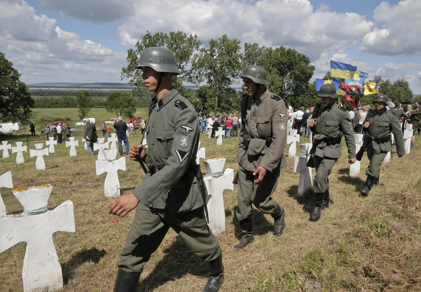 70. rocznica powstania SS-Galizien. Ukraińcy celebrują