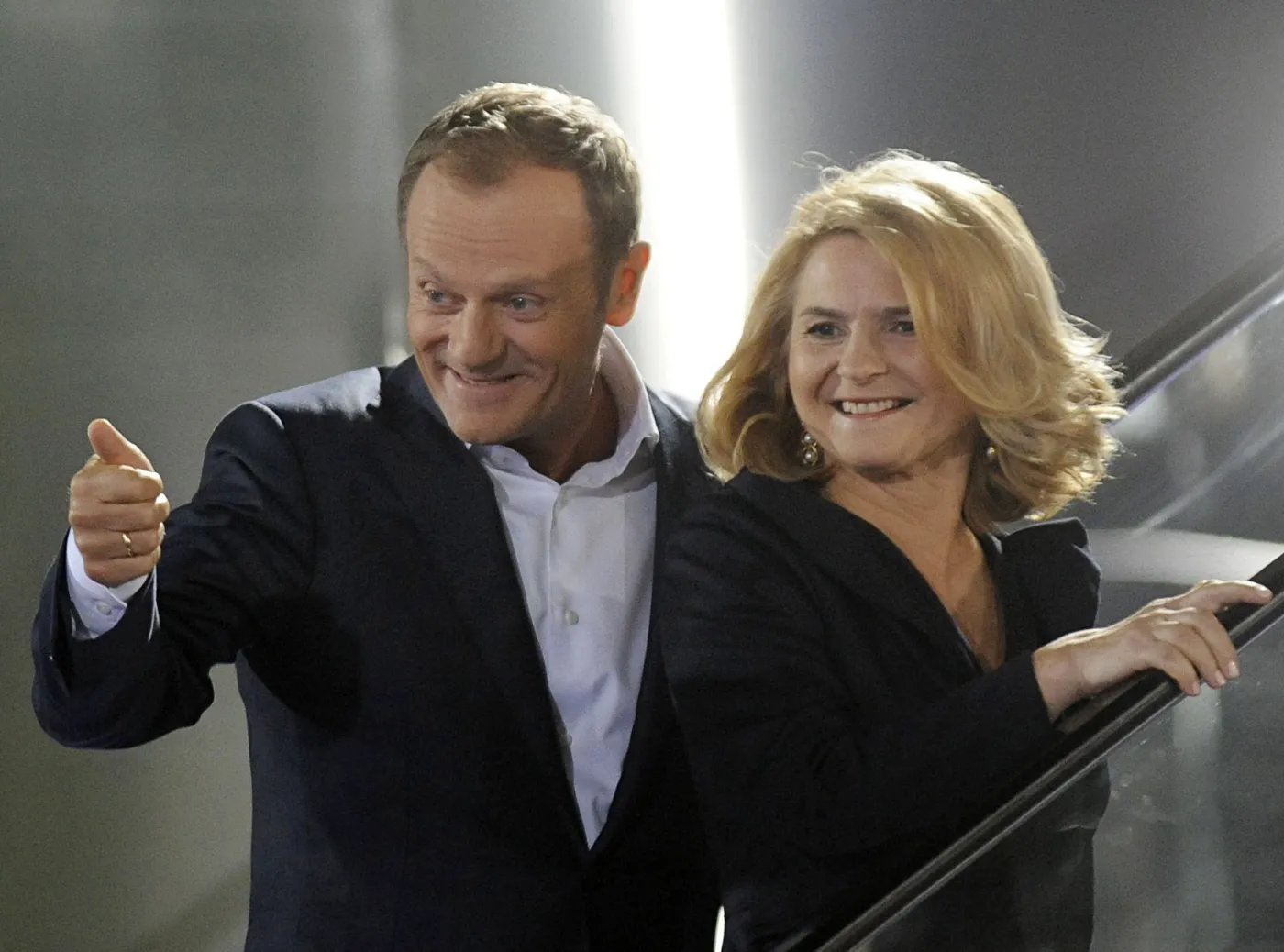 Donald Tusk i Małgorzata Tusk