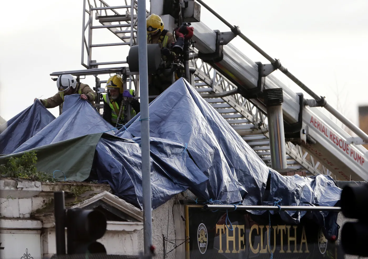 Wypadek śmigłowca w Glasgow