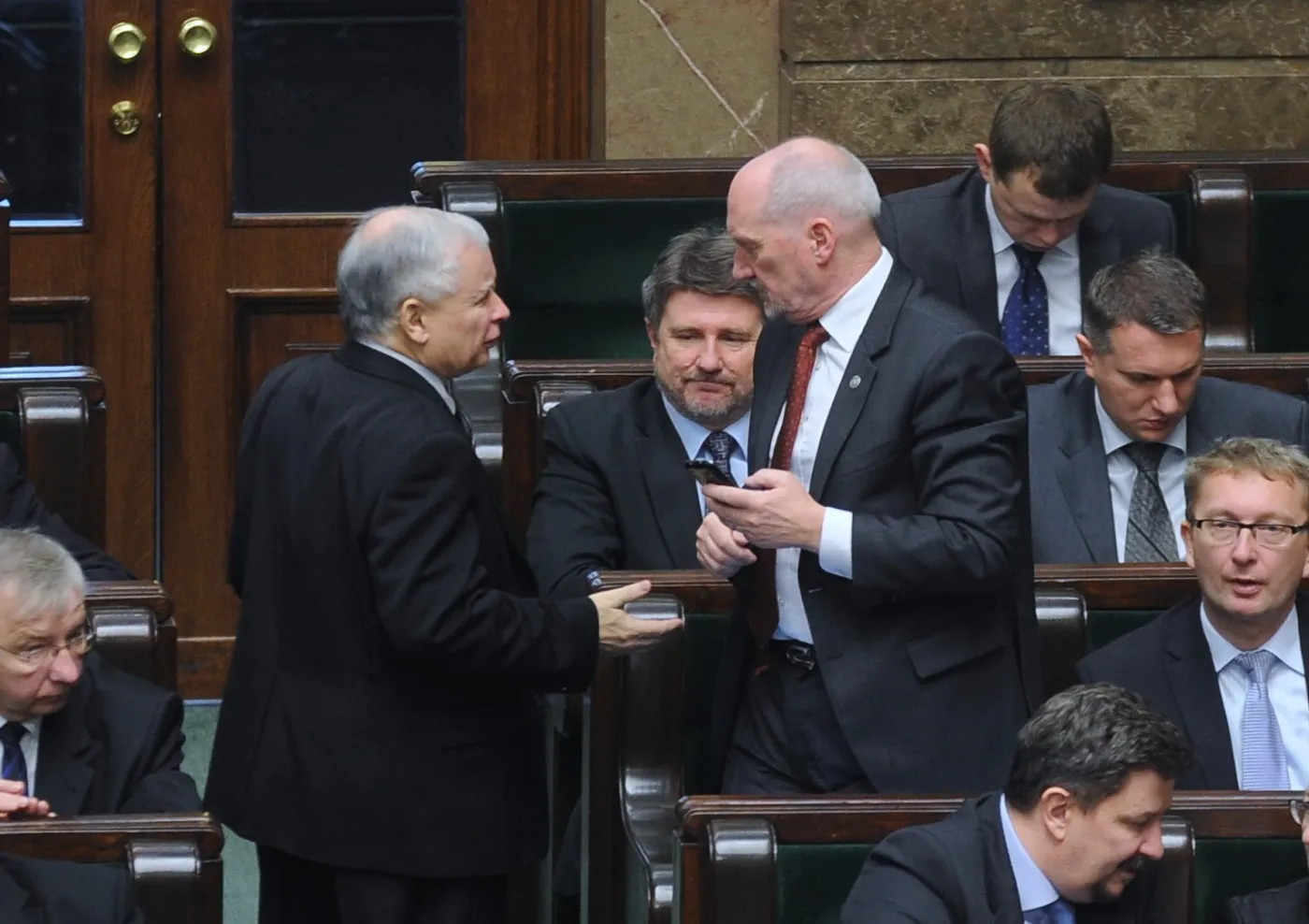 Antoni Macierewicz i Jarosław Kaczyński