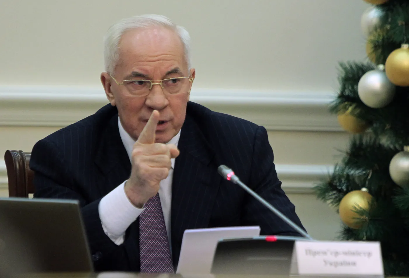 Premier Ukrainy Mykoła Azarow