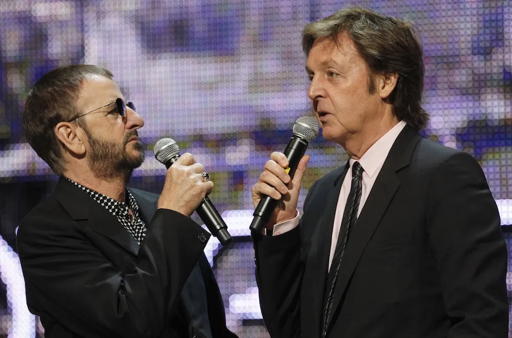 Paul McCartney i Ringo Starr