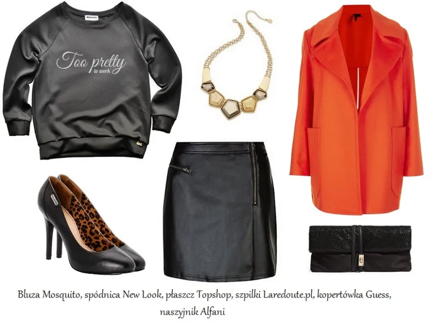 Jesienne stylizacje z bluzą w roli głównej