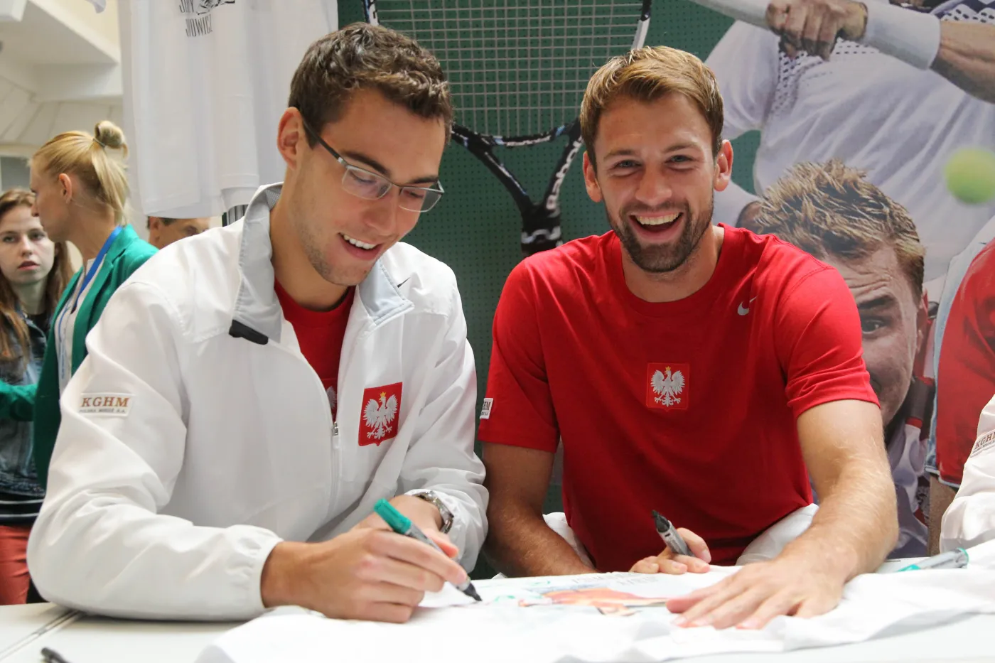 Jerzy Janowicz i Łukasz Kubot
