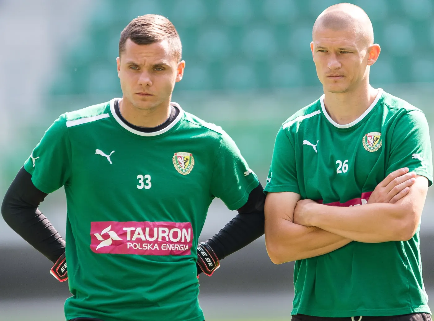 Rafał Gikiewicz i Przemysław Kaźmierczak