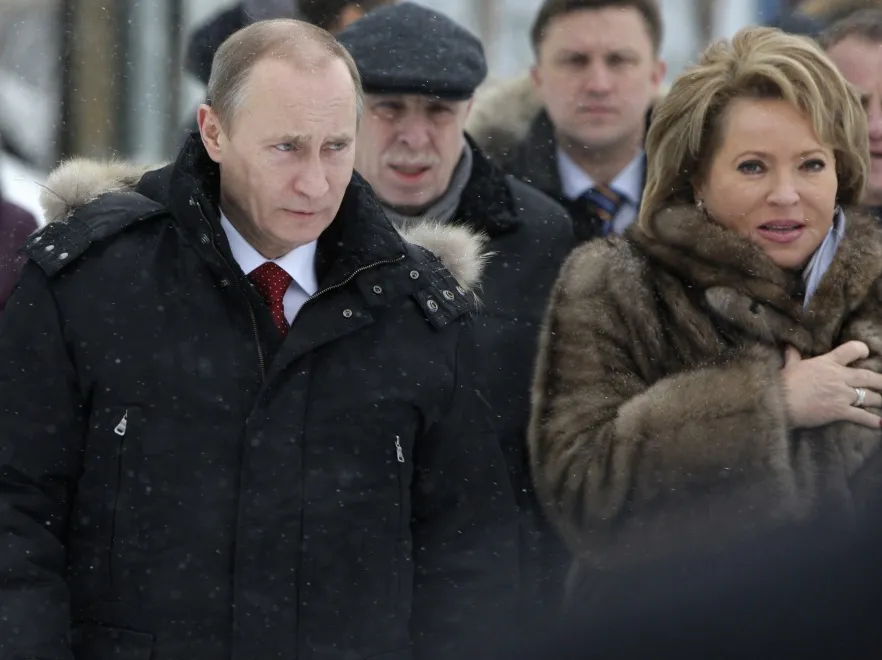 Walentina Matwijenko; Władmir Putin