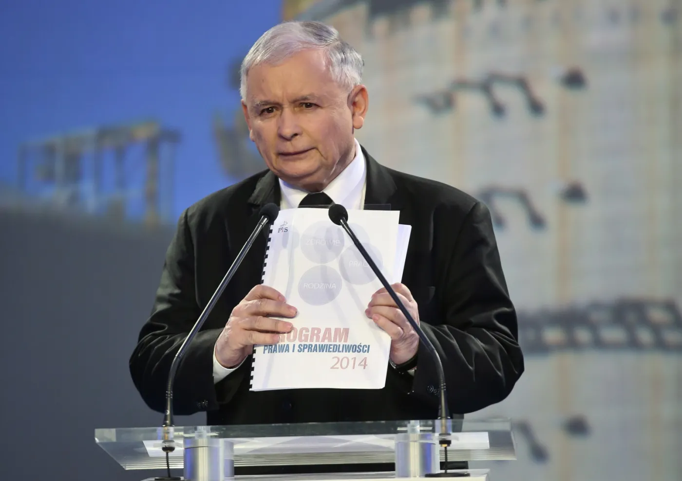 Prezes PiS Jarosław Kaczyński 