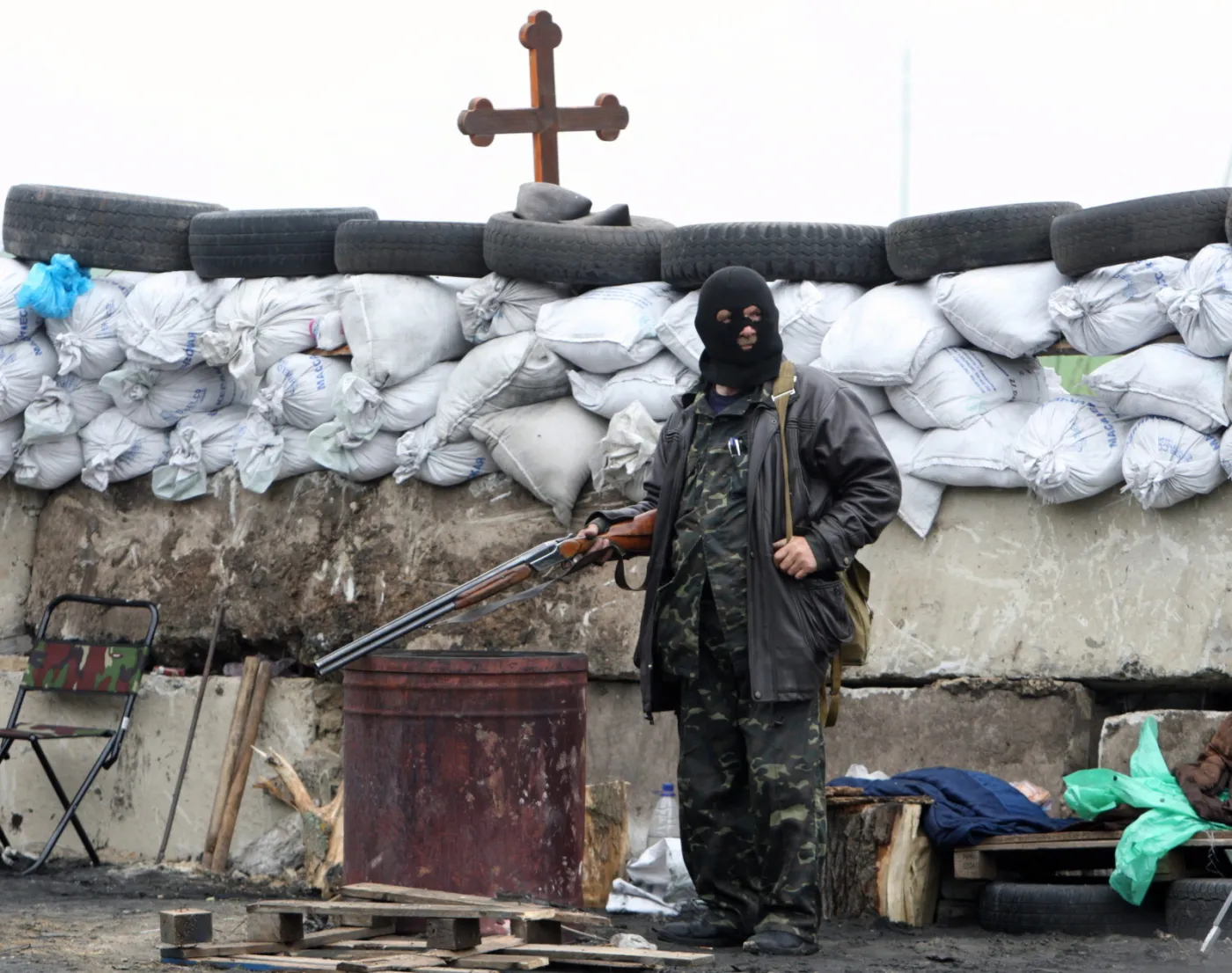 Prorosyjscy separatyści ze Słowiańska uwolnili dwóch zakładników z oddziału Alfa